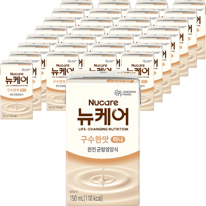 뉴케어 구수한맛 미니 완전균형영양식, 150ml, 72개