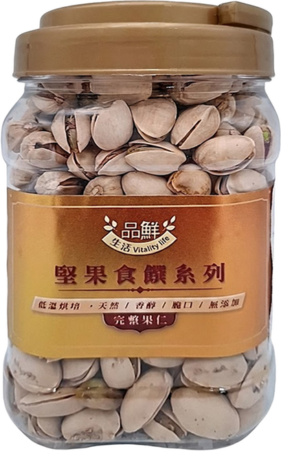 品鮮生活 薄鹽開心果, 400g, 1包
