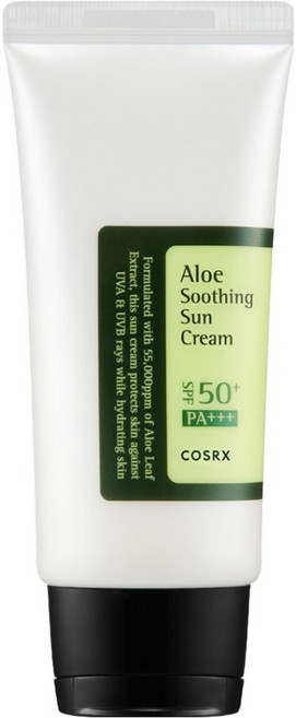 코스알엑스 알로에 수딩 선 크림 SPF50+ PA+++, 50ml, 1개