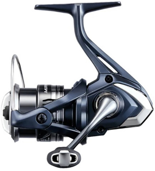 SHIMANO 22MIRAVEL 捲線器, C2000S, 銀色 + 藍色, 1個