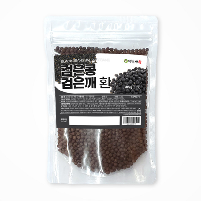 백장생 검은콩 검은깨 환, 1개, 300g