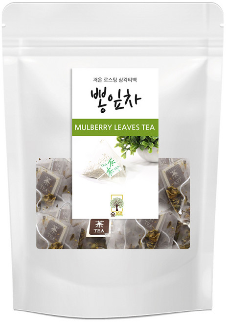 숲으로허브 뽕잎차 삼각티백, 1g, 100개입, 1개