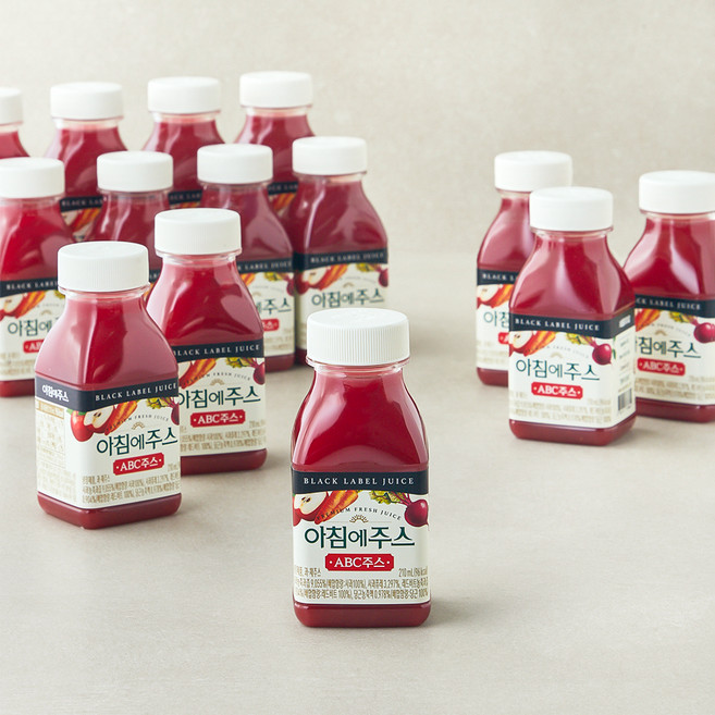 아침에주스 ABC 주스, 18개입, 210ml