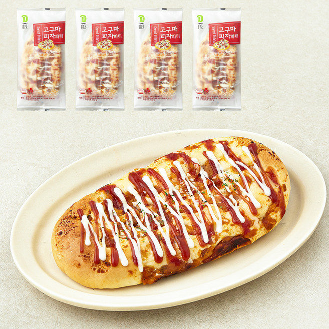 디엔비 고구마피자파티, 100g, 1개입, 4개