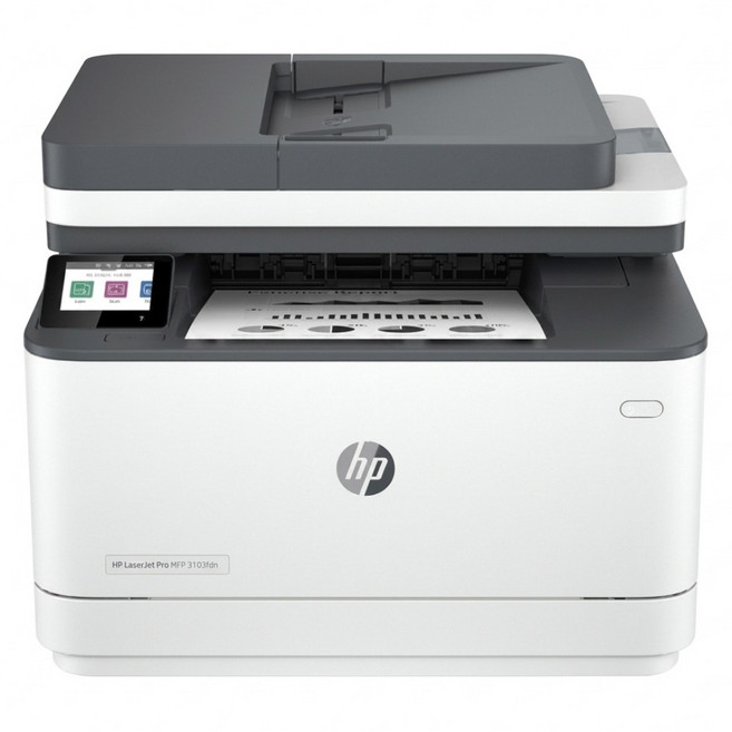 hp 惠普 LaserJet Pro 黑白雷射多功能傳真事務機, 3103fdn