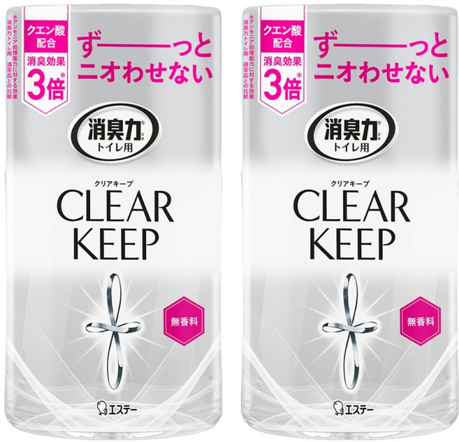 ST 雞仔牌 浴廁潔淨機能消臭力 除臭劑 無香料 除尿味, 400ml, 2瓶