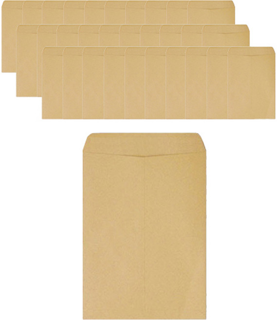 문구마을 각대 서류 봉투, A4, 100개