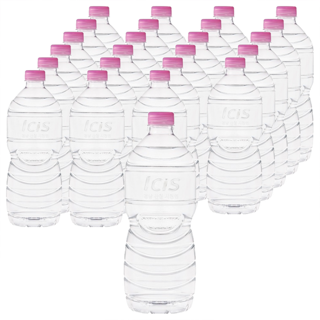 아이시스 무라벨 생수, 1L, 24개