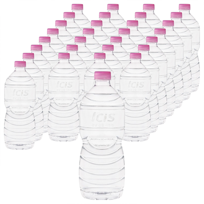 아이시스 무라벨 생수, 1L, 30개