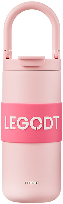 Legodt Loop 多功能隨行杯, 粉紅色, 600ml, 1個
