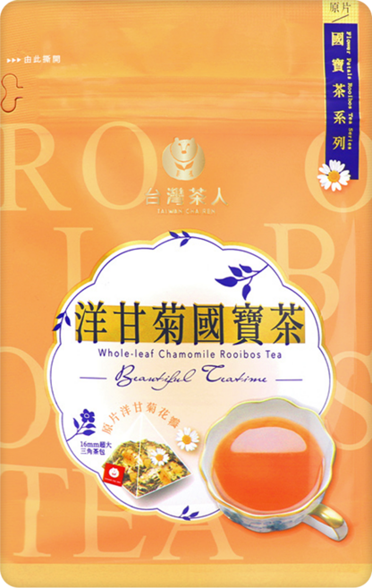 台灣茶人 南非綠國寶茶, 2.2g, 10入, 1袋