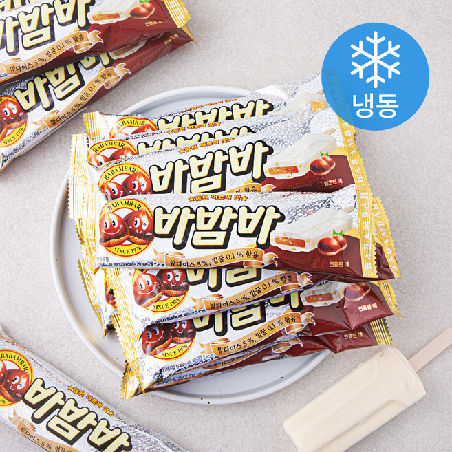 해태아이스 바밤바 (냉동), 70ml, 1개입, 40개