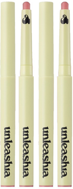 언리시아 오! 해피데이 립 펜슬 0.8g, no 5 러브 로즈, 2개