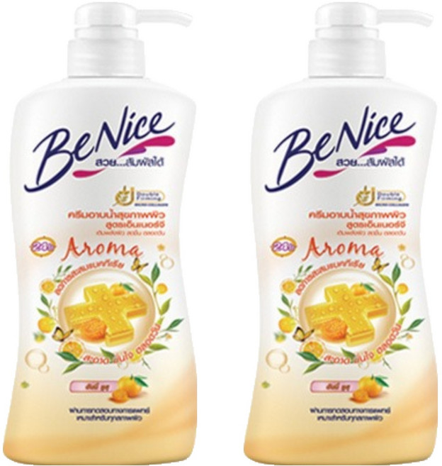 비나이스 허니 아로마 에너지 바디워시, 450ml, 2개