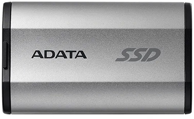 ADATA 威剛 SD810 外接式固態硬碟SSD 銀色, 500GB