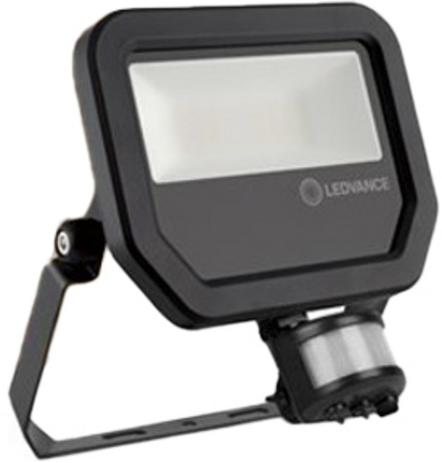 OSRAM 歐司朗 朗德萬斯 LED20W 277V 感應投光燈 燈泡色, Black, 1個