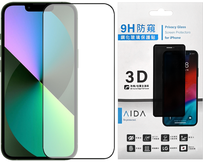 台灣 AIDA 高透保護貼, 1片