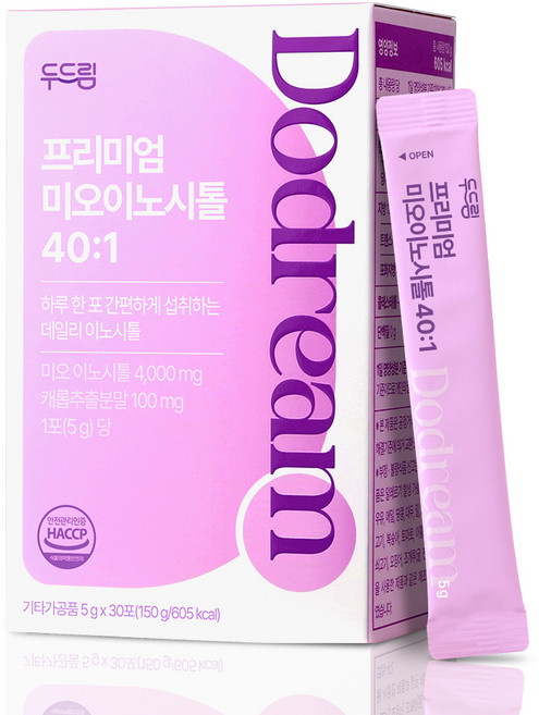 韓國 dodream 頂級肌醇 40：1, 1個, 30冊