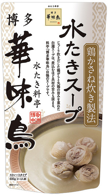 博多華味鳥 雞肉濃湯鍋, 600g, 1包