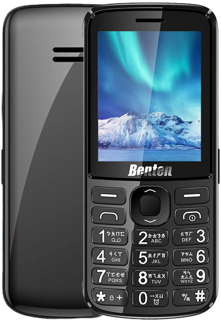 Benten 奔騰 4G 直立式手持式行動電話機 F30, 黑色