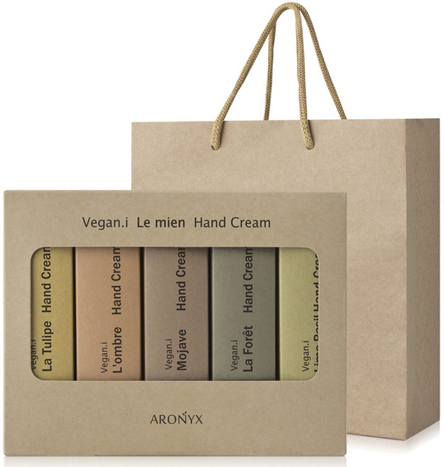 아로닉스 비건아이 르 미앙 핸드크림 + 쇼핑백, 250g, 1개