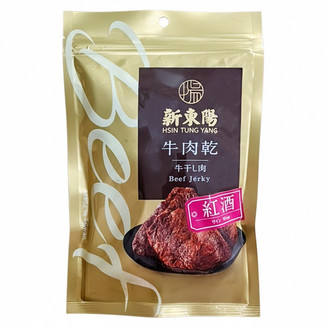 新東陽 紅酒牛肉乾, 200g, 1包