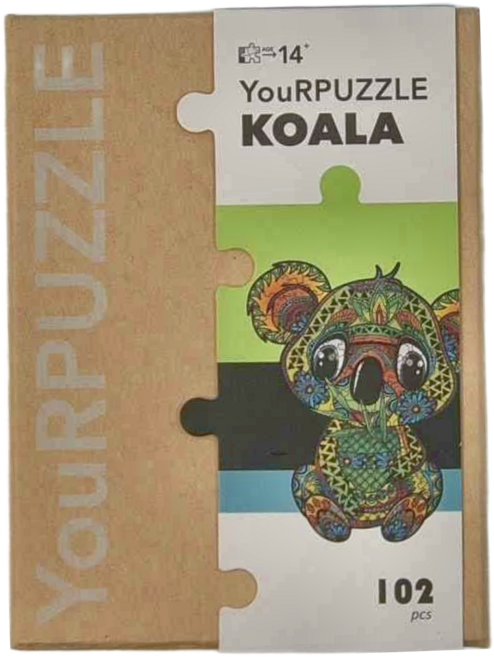 YouRPUZZLE 拼圖 PU4953 19.6 x 18cm 無尾熊, 102片, 1盒