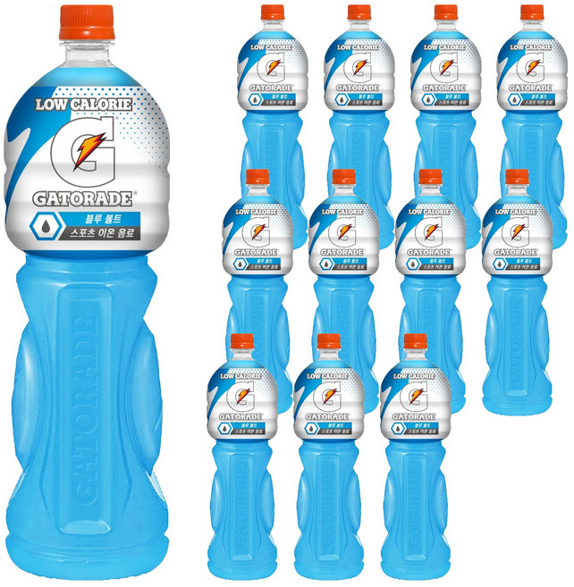 게토레이 블루 볼트, 1.5L, 12개
