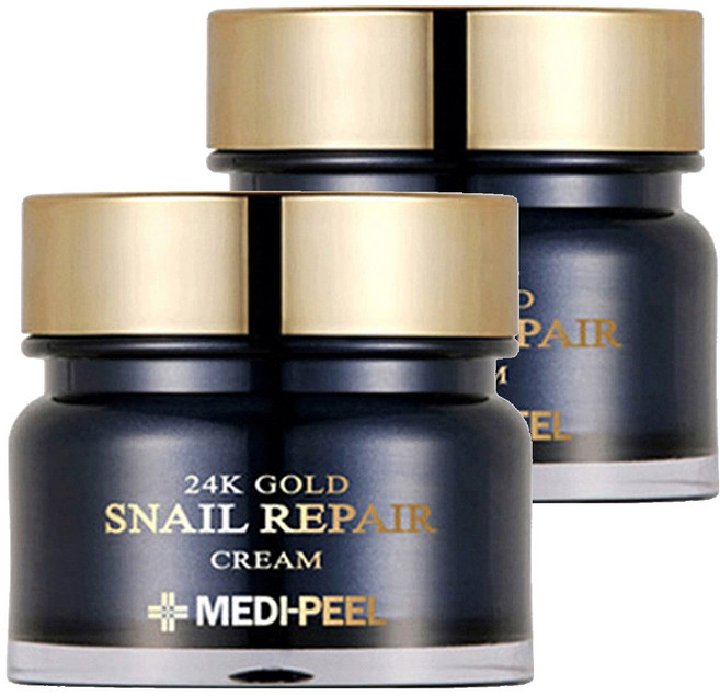 MEDIPEEL 美蒂菲 24K黃金蝸牛修護霜, 50g, 2罐