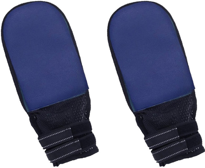 모두케어 2중 안전잠금 치매환자 손보호 안전장갑, 2개