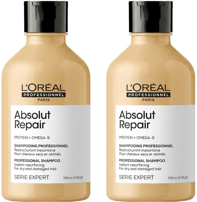 L'OREAL PROFESSIONNEL 巴黎萊雅PRO 絲漾博黃金特潤洗髮精, 300ml, 2瓶