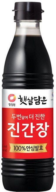 햇살담은 두번 달여 더 진한 진간장, 500ml, 1개