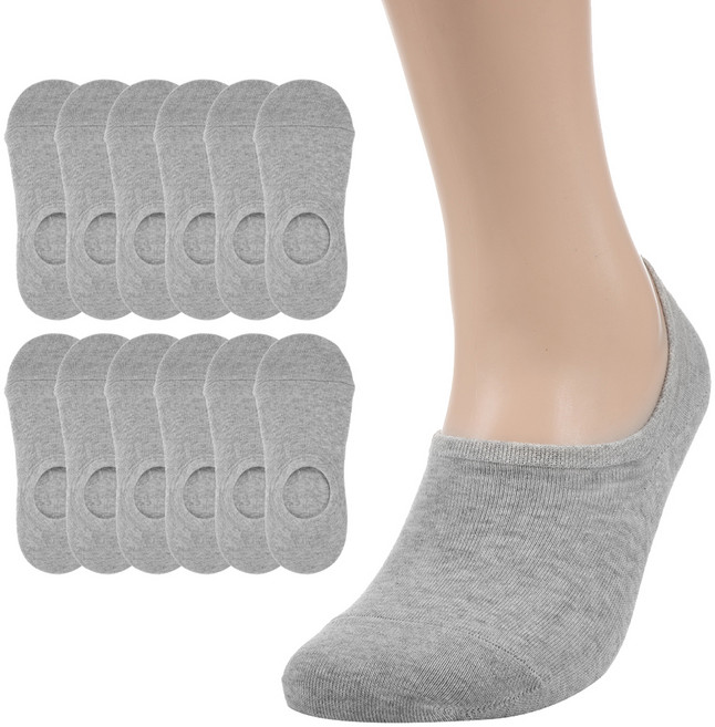 베이스알파 에센셜 남성용 논슬립 페이크삭스 13켤레