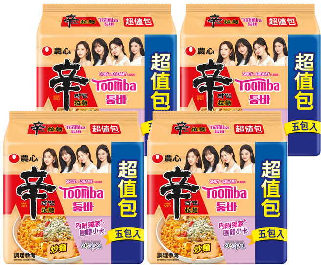 NONGSHIM 農心 辛拉麵 辣白醬風味 137g, 20包