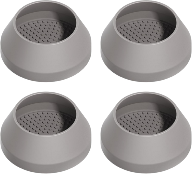 써뉴즈 논슬립 쇼파 가구발 커버 원형, 그레이, 4개