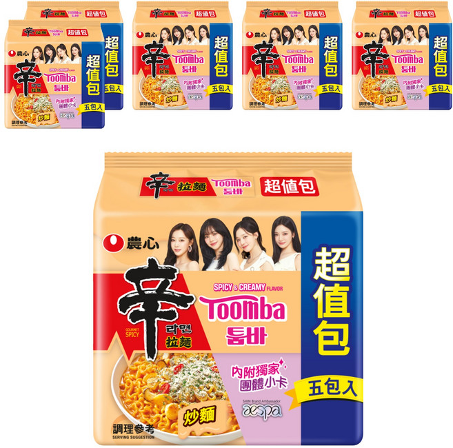 NONGSHIM 農心 辛拉麵 辣白醬風味 137g, 30包