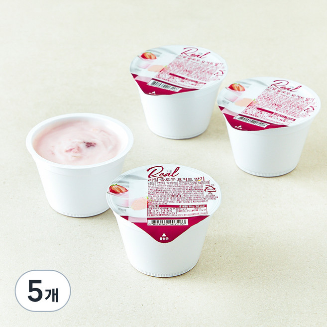 남양유업 리얼 슬로우 요거트 딸기, 80g, 20개
