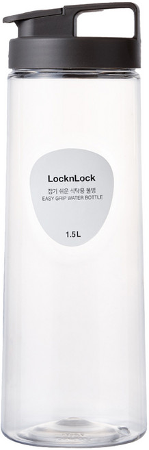 LocknLock 樂扣樂扣 PET冷水壺, 灰色, 1.5L, 1個