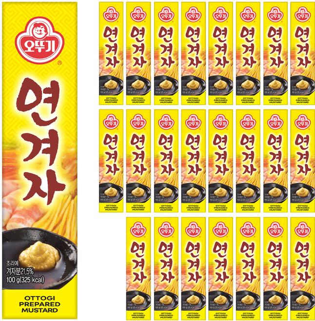 오뚜기 연겨자, 100g, 24개