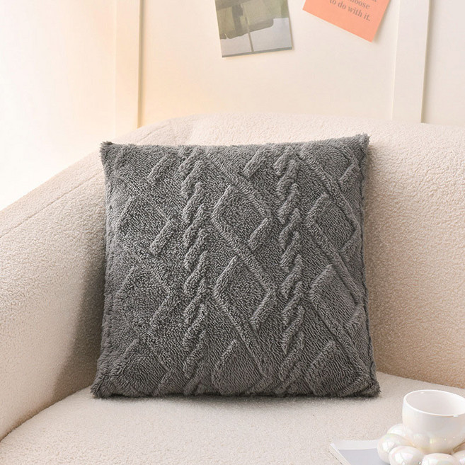 북유럽 꽈배기 니트 쿠션커버
