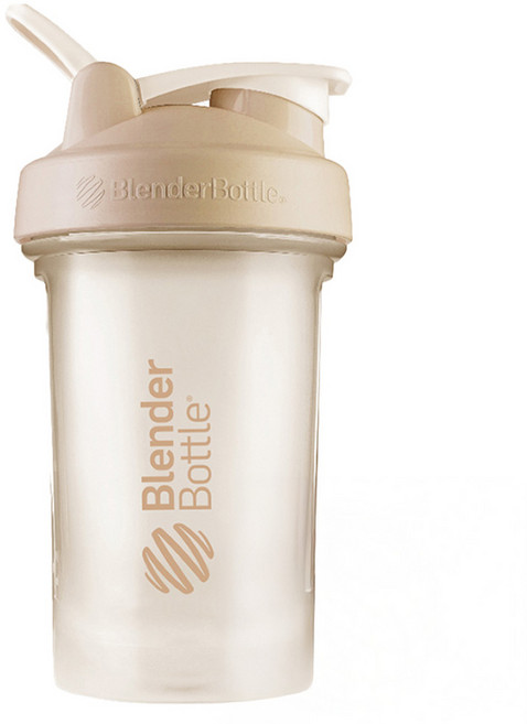 Blender Bottle Classic V2 經典第二代防漏搖搖杯 600ml, 奶茶色, 1個