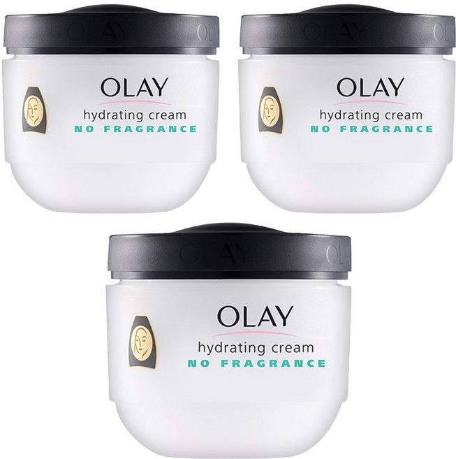 OLAY 歐蕾 台灣公司貨 滋潤保濕霜 無添加色素香料, 100g, 3罐