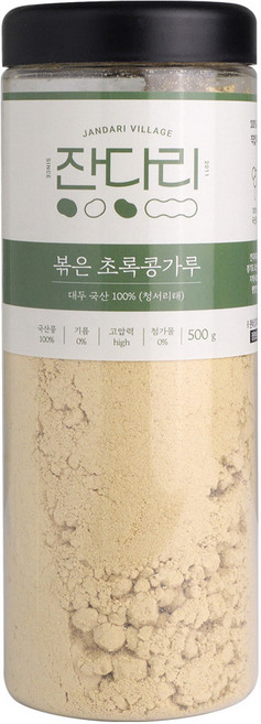 잔다리 볶은 초록콩가루, 1개, 500g