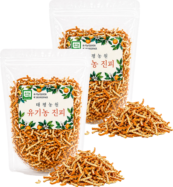 태평농원 제주 유기농 진피, 100g, 2개