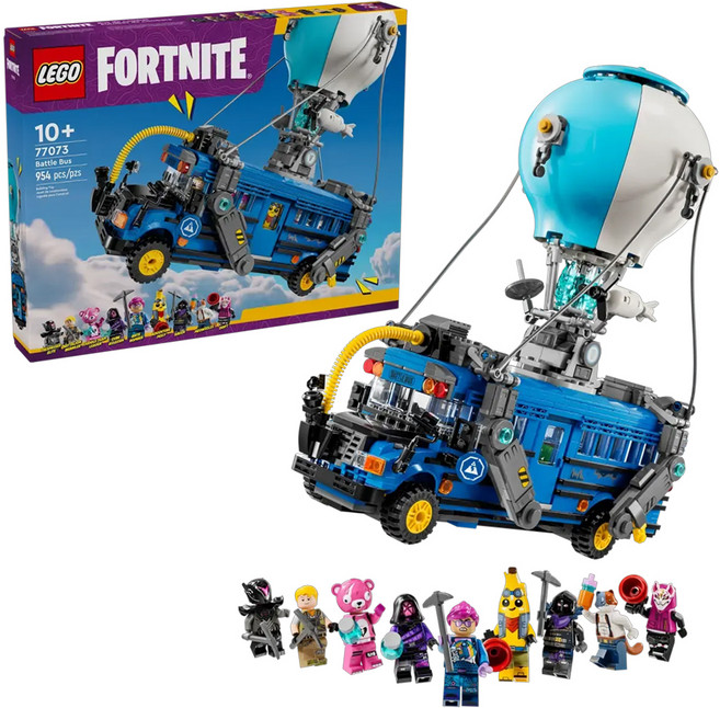 LEGO Fortnite 要塞英雄 戰鬥巴士 Battle Bus 77073, 1個