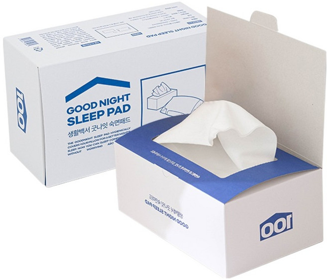 생활백서 뽑아쓰는 숙면패드 20매입