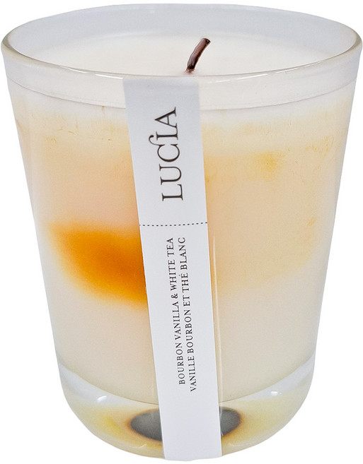 LUCIA CANDLE 蠟燭 50hr, 香草白茶, 200g, 1件