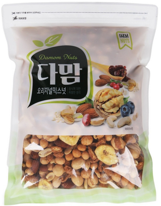 다맘 오리지널 믹스넛, 1kg, 1개