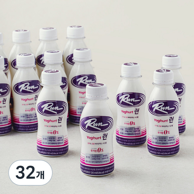 신앙촌 런 요구르트, 120ml, 16개입, 2개