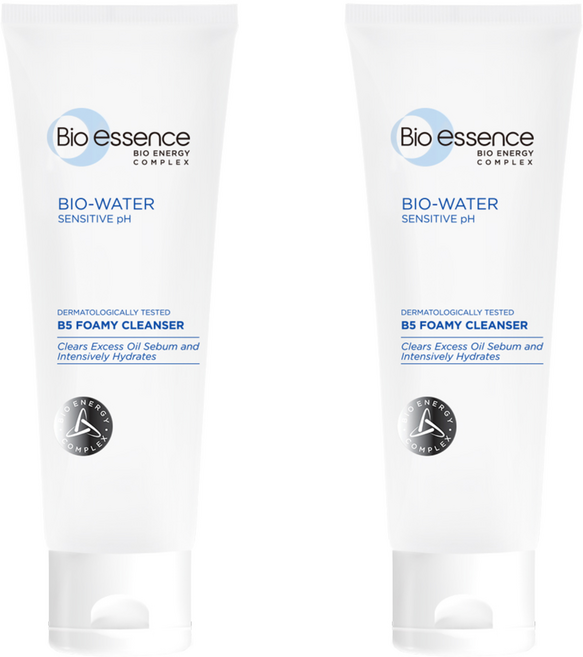 Bio essence 碧歐斯 水感舒緩B5潔面霜, 100g, 2條